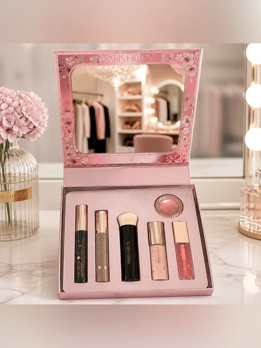 Paris Hilton The Core Makeup Collection 6-Piece Makeup Set New
